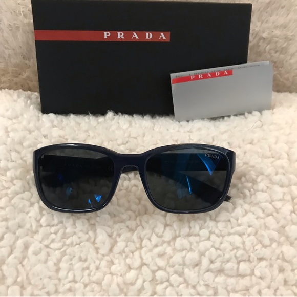Authentic PRADA sunglasses for men NEW in case & gift set LUXURY BRAND GIFT - Picture 11 of 15